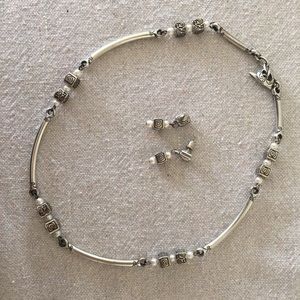 Brighton necklace and earrings set